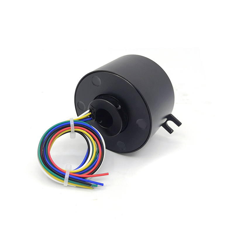 6路10A-12MM过孔导电滑环-MST1256-P0610