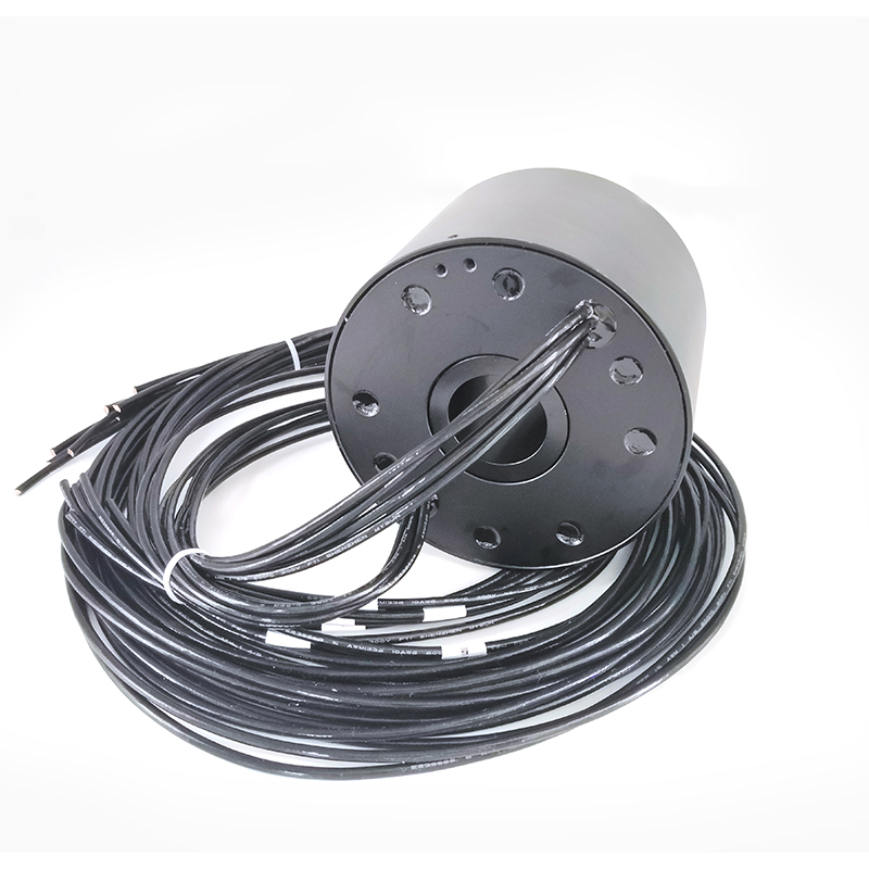 8路40A-35MM过孔导电滑环-YNT35130-0840