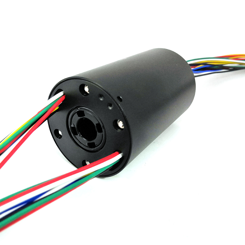 24路10A-12MM过孔导电滑环-YNT012-2410